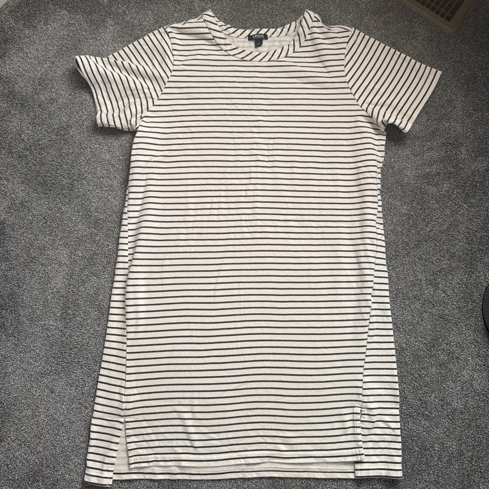Buffalo David Bitton Striped Black and White Dress